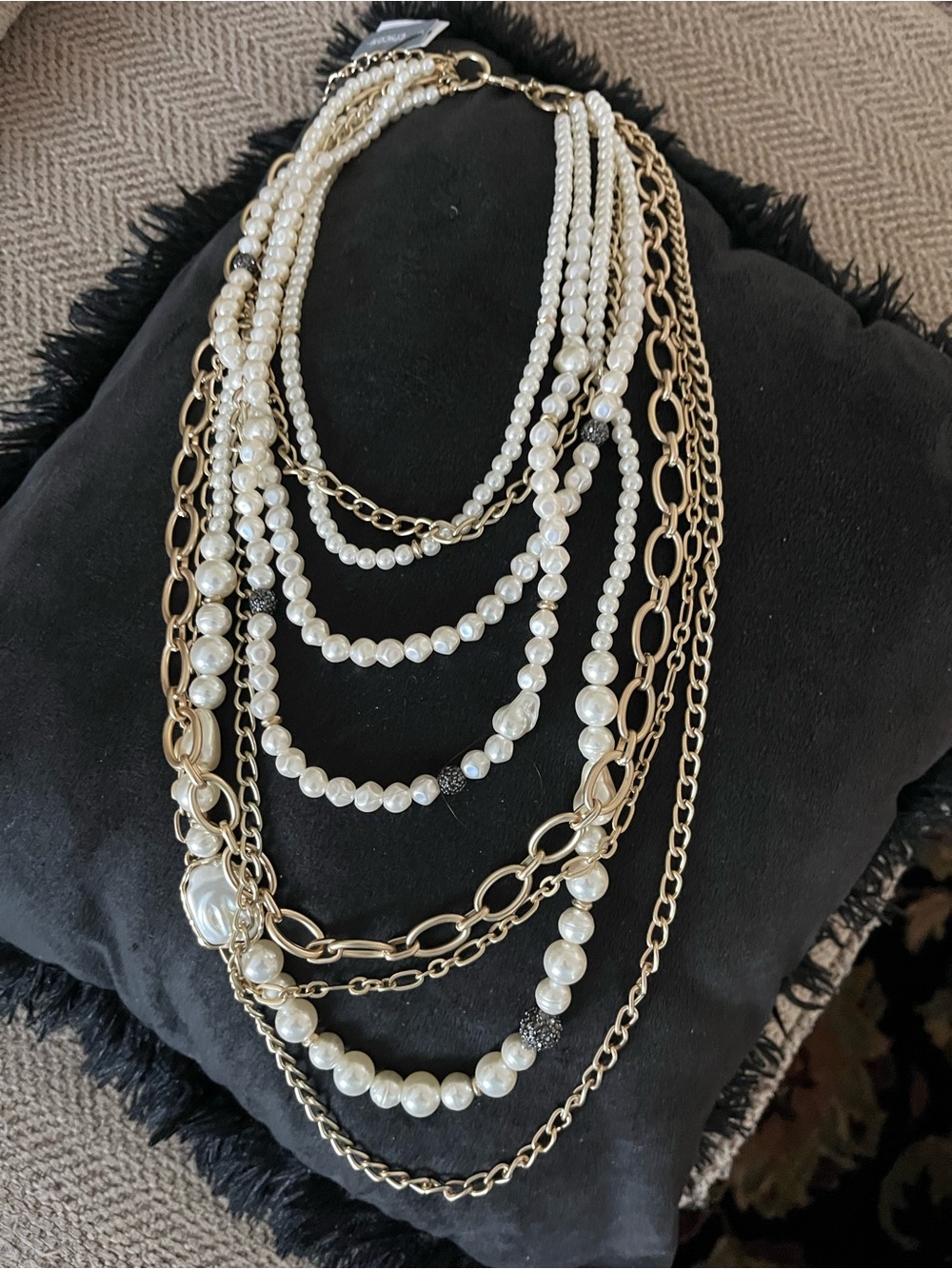 Chico’s iconic multi-strand (8) statement necklace.